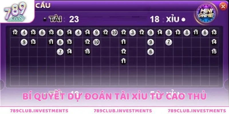 Bí quyết dự đoán tài xỉu từ những người giỏi nhất