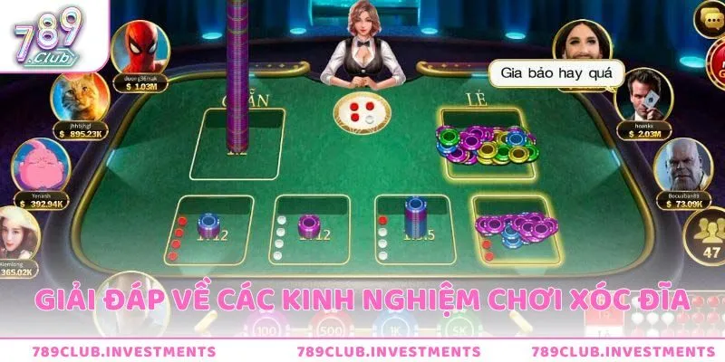 Hệ thống giải đáp đầy đủ về các kinh nghiệm chơi xóc đĩa