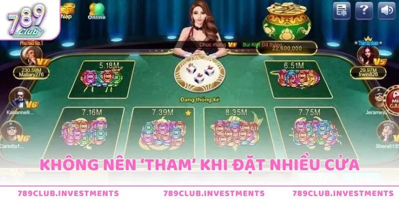 Không nên “tham lam” mà đi đặt cược ở quá nhiều cửa
